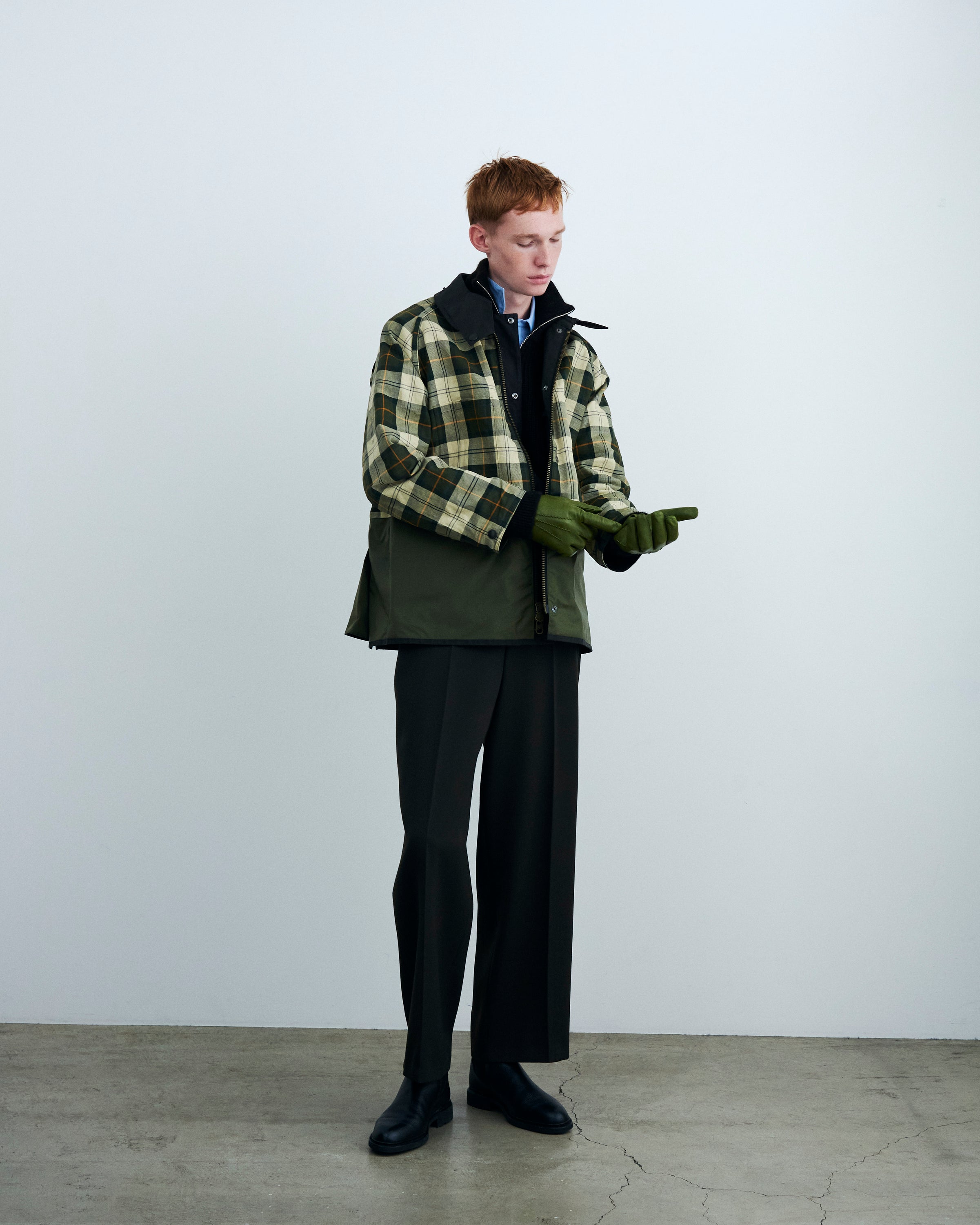 Barbour x MARKAWARE for ADAM ET ROPÉ EX OLD BEDALE, Olive