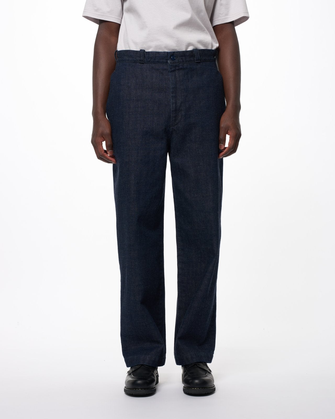Organic Cotton 13.5oz Selvedge Denim / U.S. Army Trousers, Indigo O.W