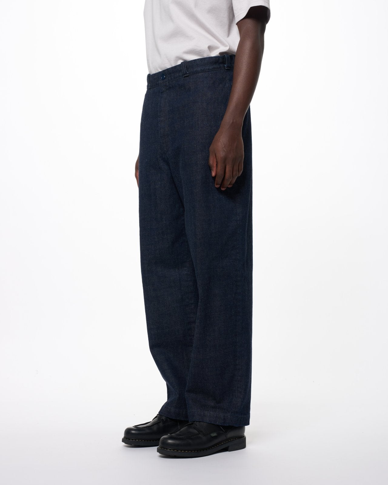 Organic Cotton 13.5oz Selvedge Denim / U.S. Army Trousers, Indigo O.W