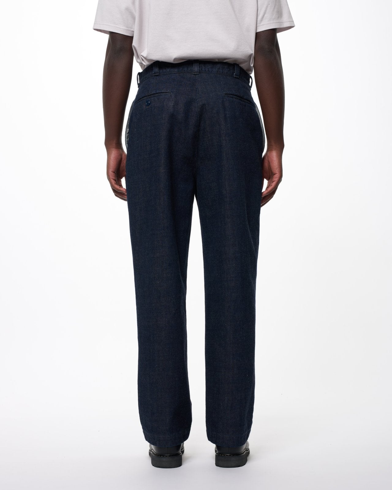 Organic Cotton 13.5oz Selvedge Denim / U.S. Army Trousers, Indigo O.W