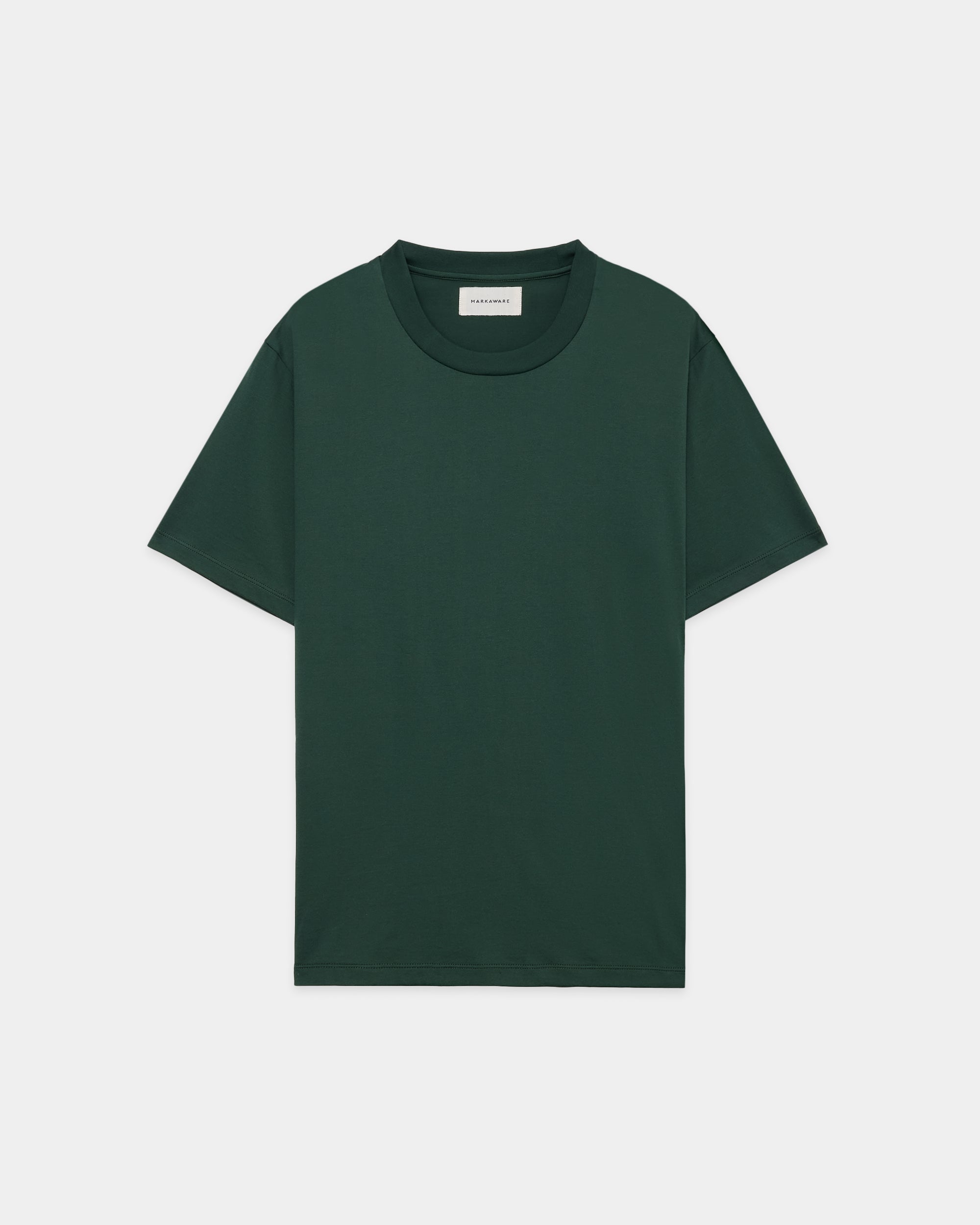オーガニックGIZA70/2天竺 / レギュラーフィットTee, Dark Slate Green