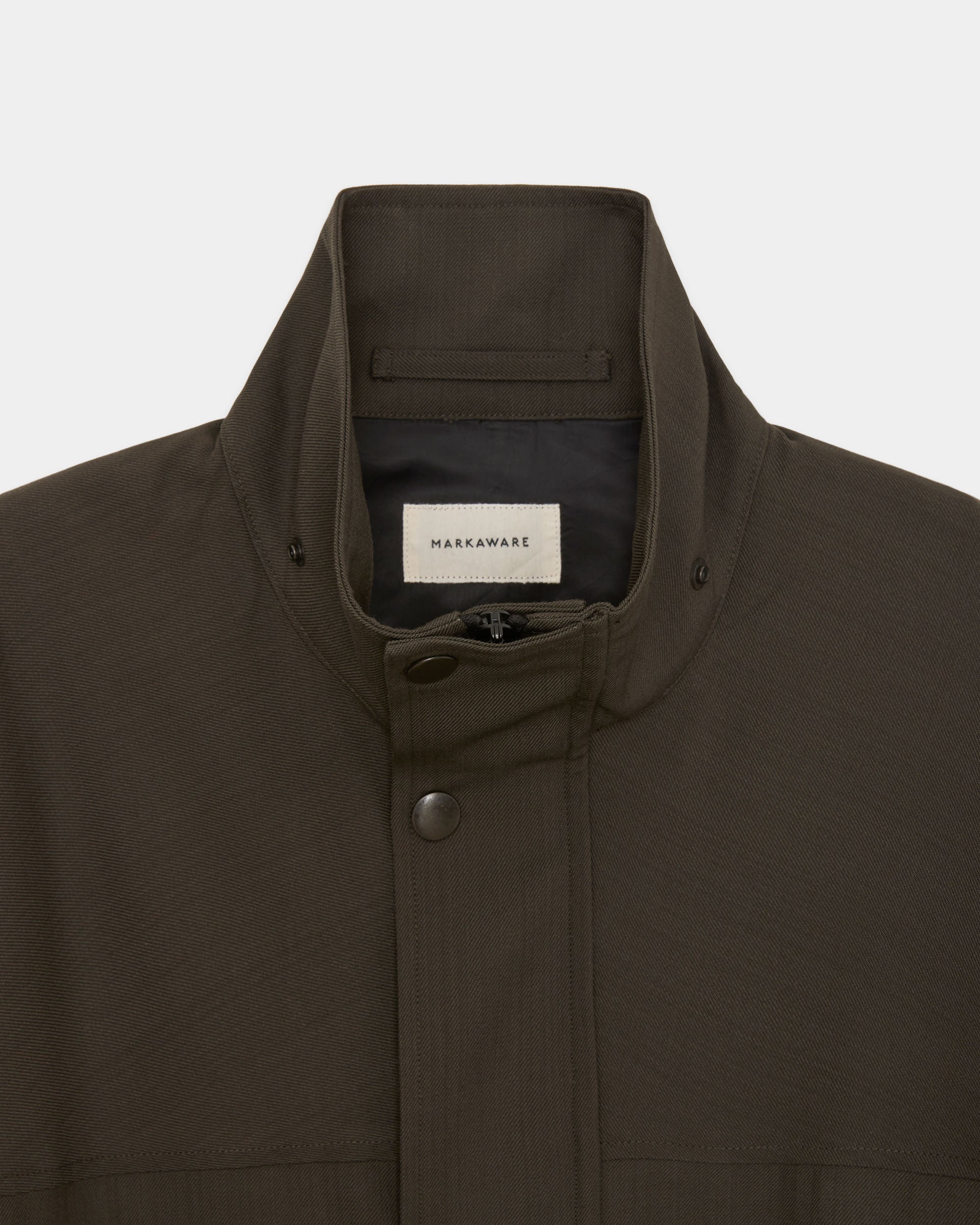 Organic Wool Survival Cloth / Mountain Parka, Dark Sage