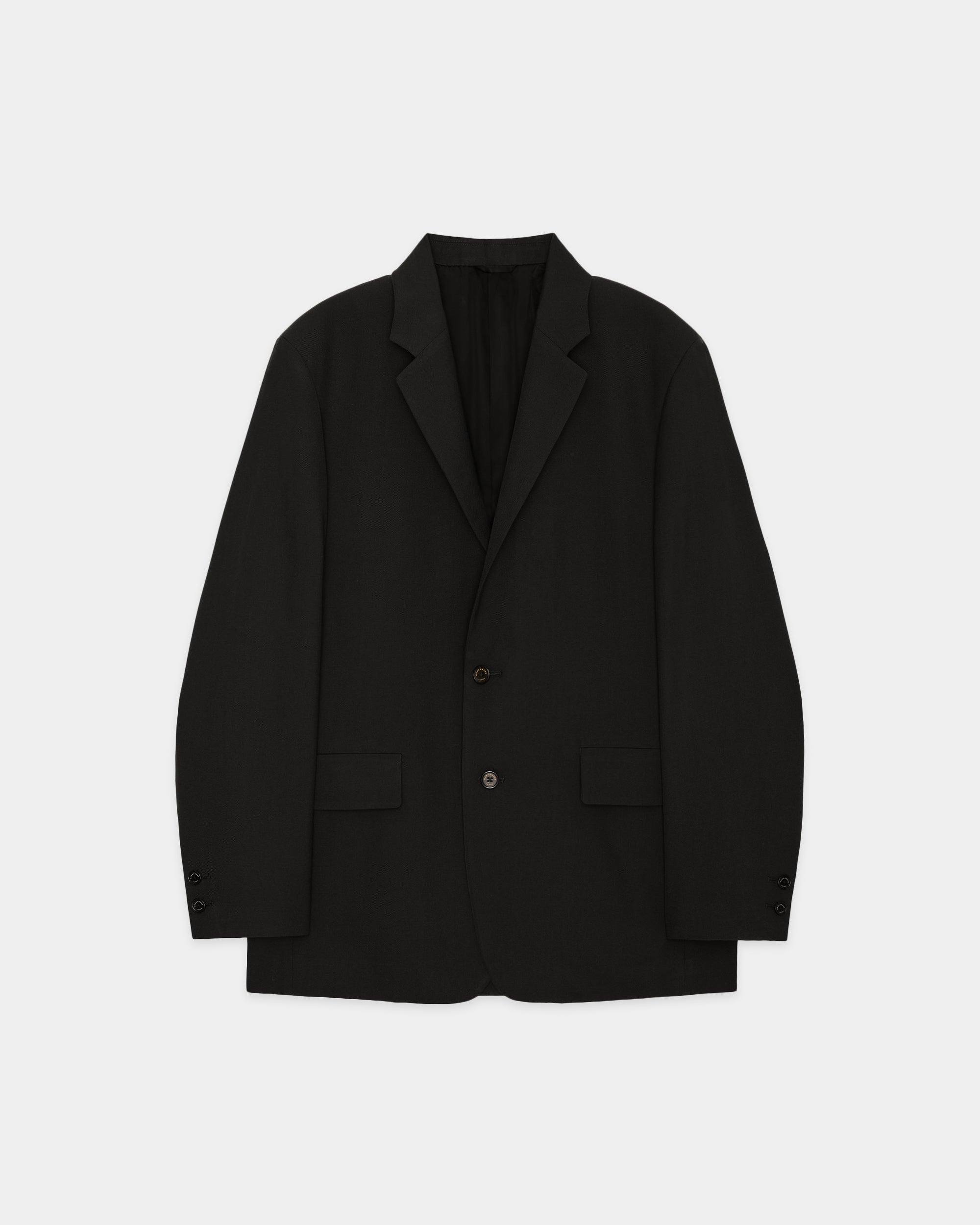 3/60 オーガニックウールサバイバルクロス® / スポーツコート, Black