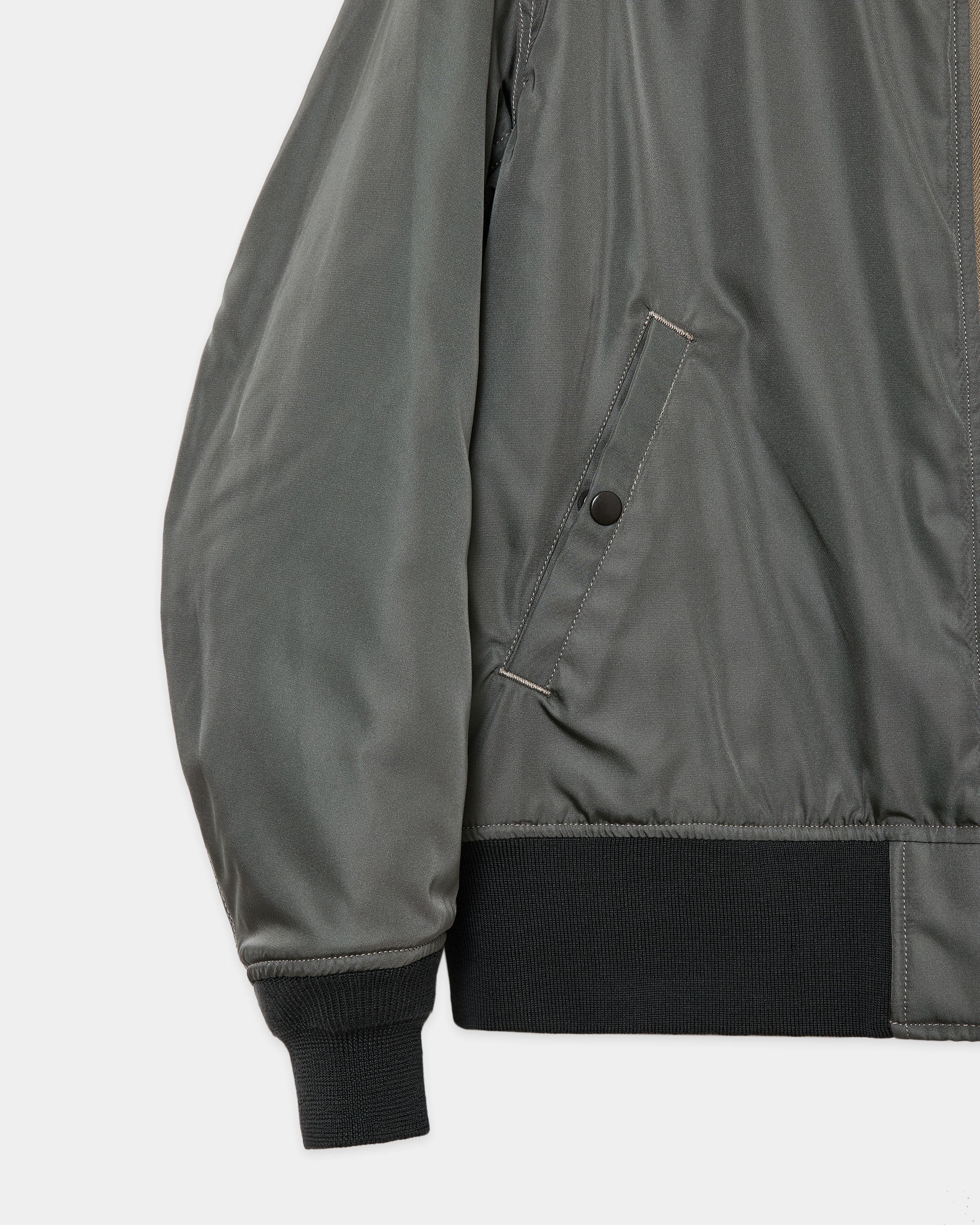 Bratac Silk Heavy Twill / Silk MA-1, Sage Green
