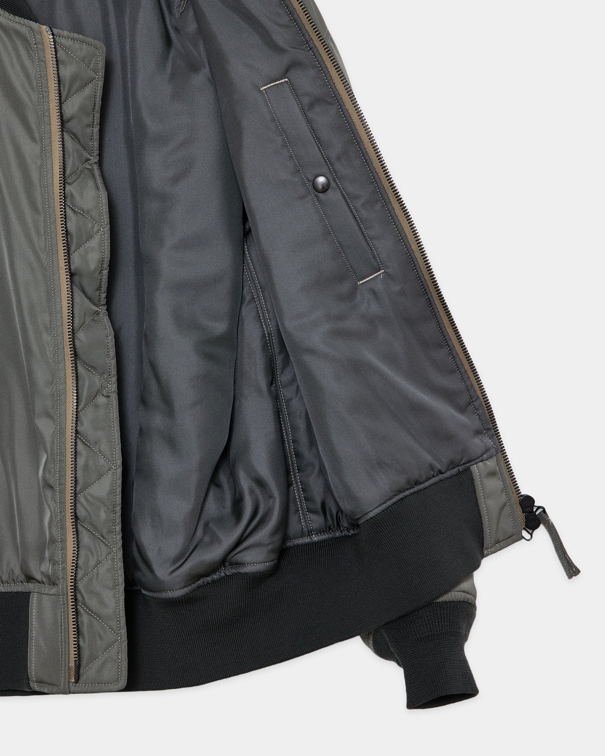 Bratac Silk Heavy Twill / Silk MA-1, Sage Green