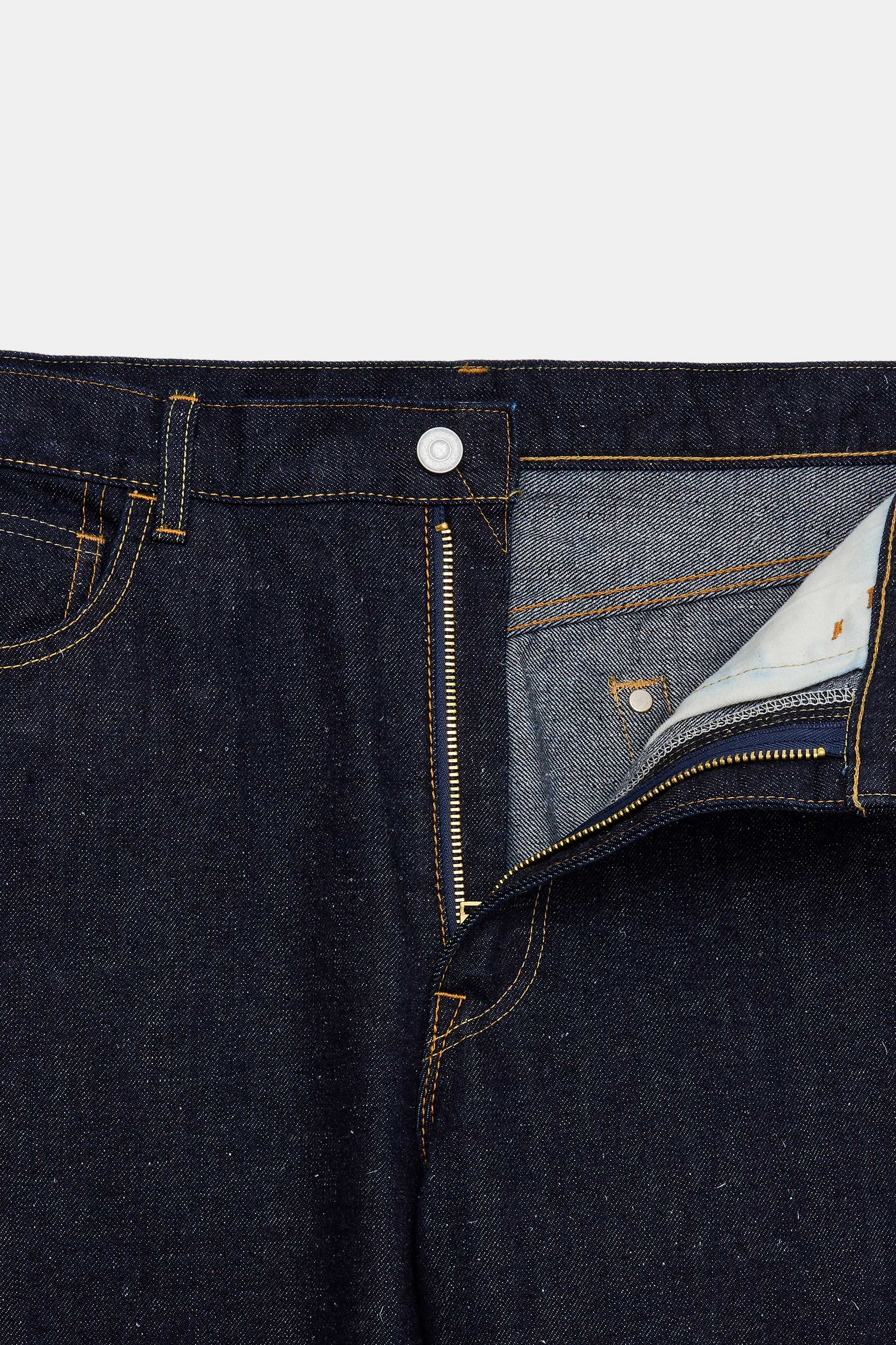 【PARKING別注】13.1oz キモノデニム / ワイドストレートデニム, Indigo