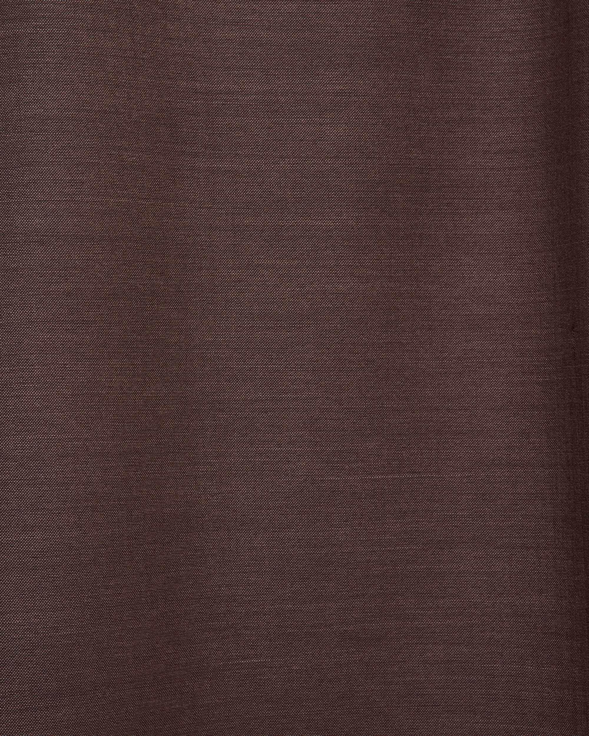 2/72ウール強撚トロピカル / スキッパーシャツ, Brown
