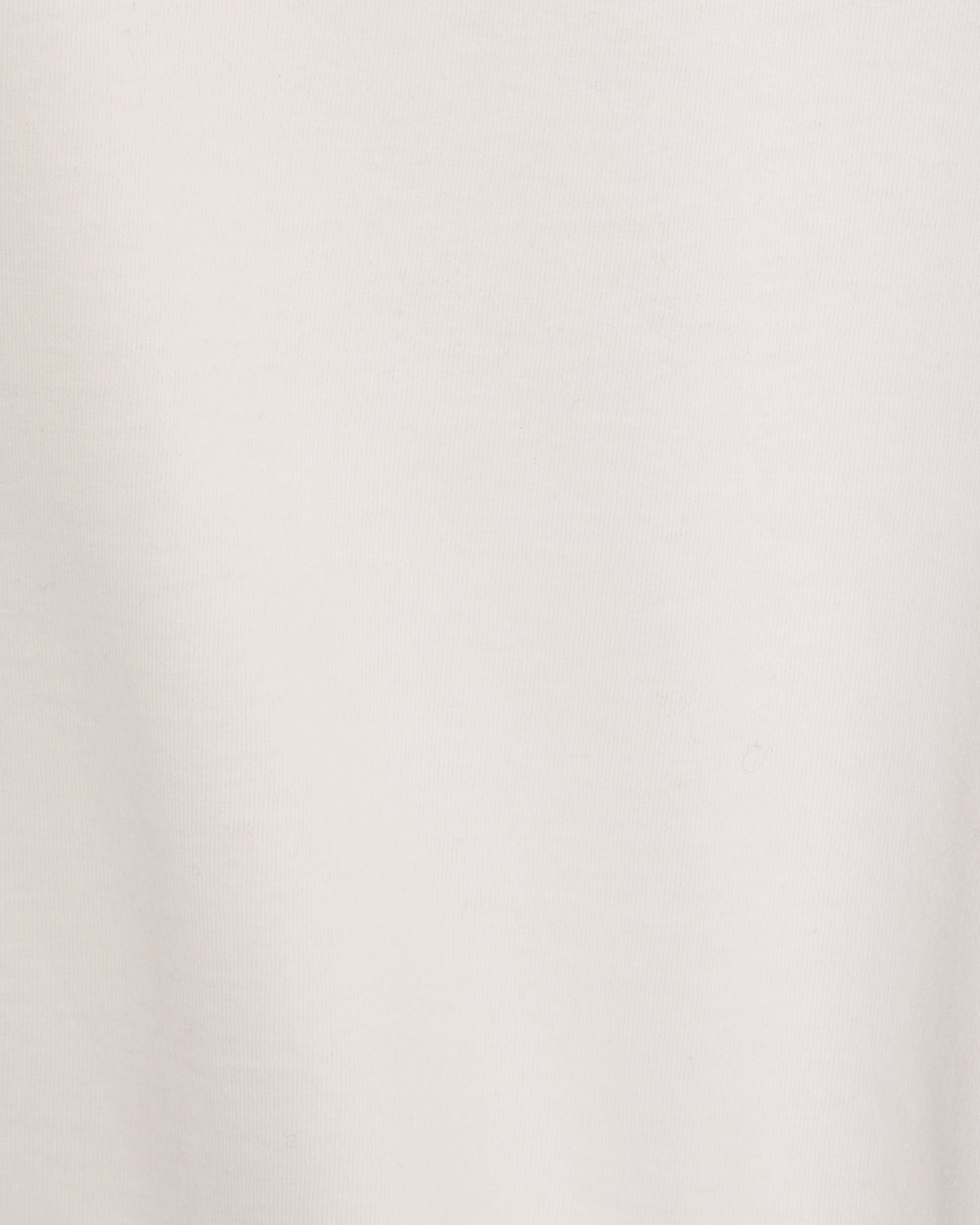 30/1オーガニックコットン空紡天竺 / クルーネックTee, White