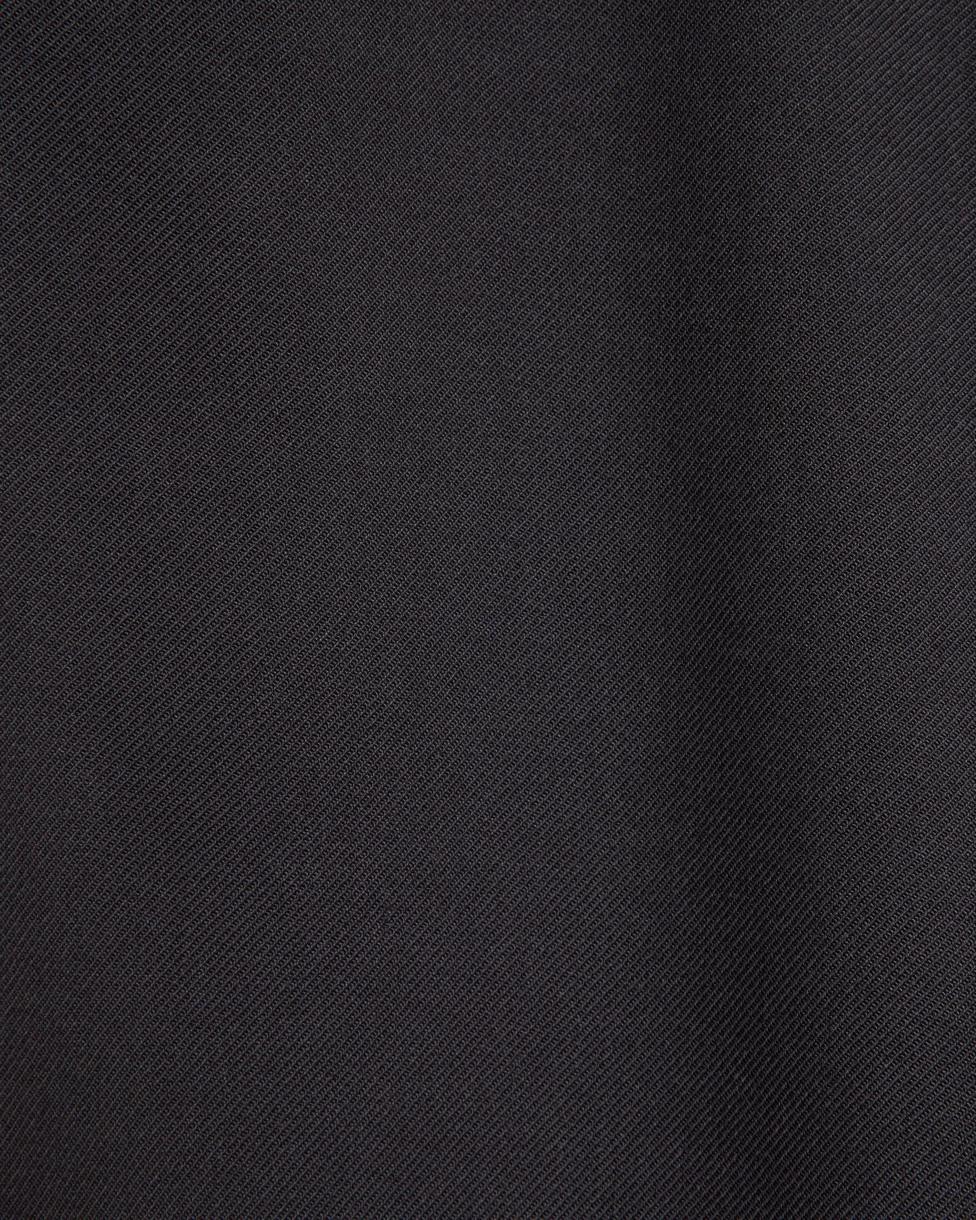 リサイクルポリエステルウールギャバジン / ダブルプリーテッドバギートラウザーズ, Charcoal Gray