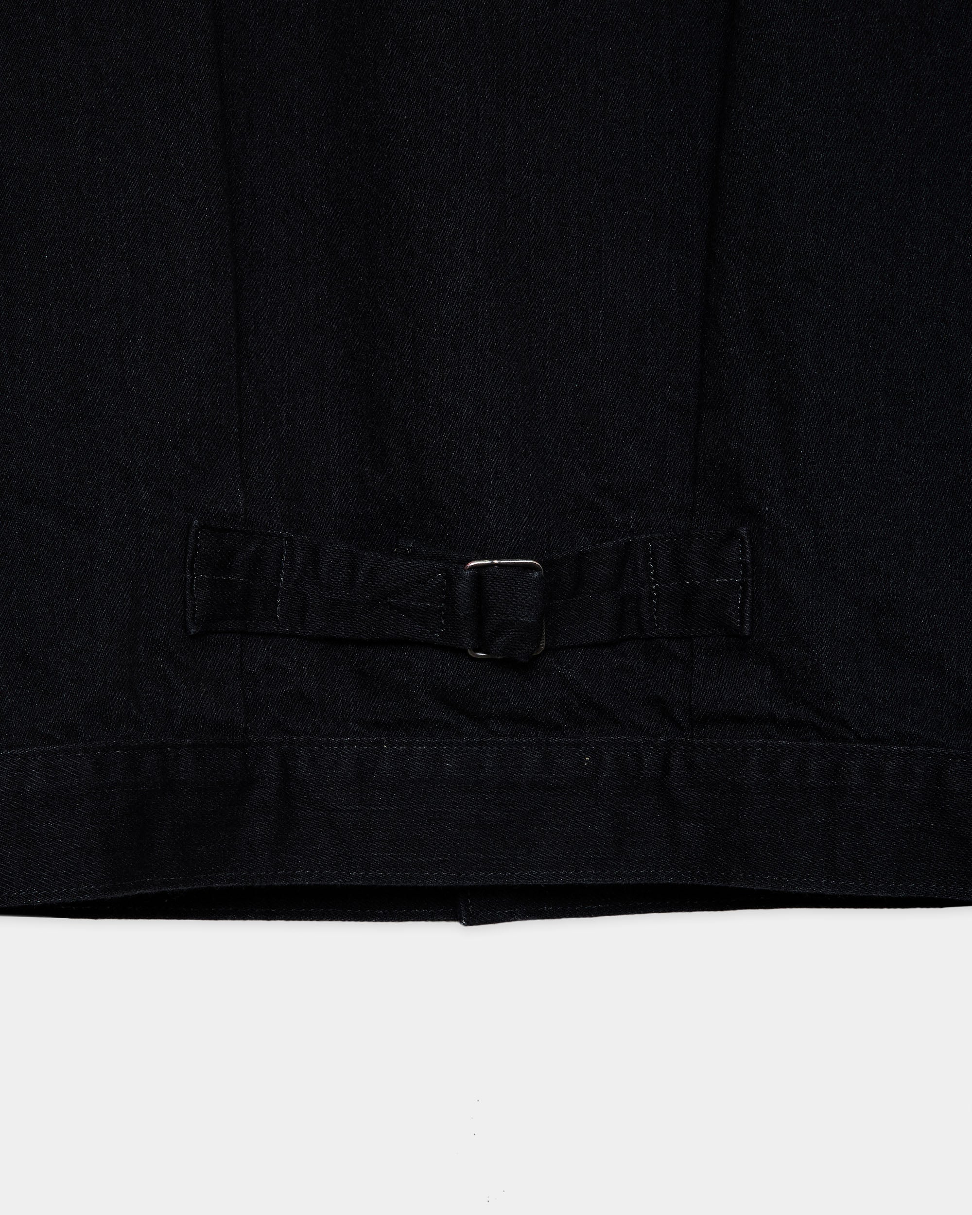 【PARKING別注】オーガニックコットン13.5ozセルビッジデニム / Type-1デニムジャケット, Black O.W