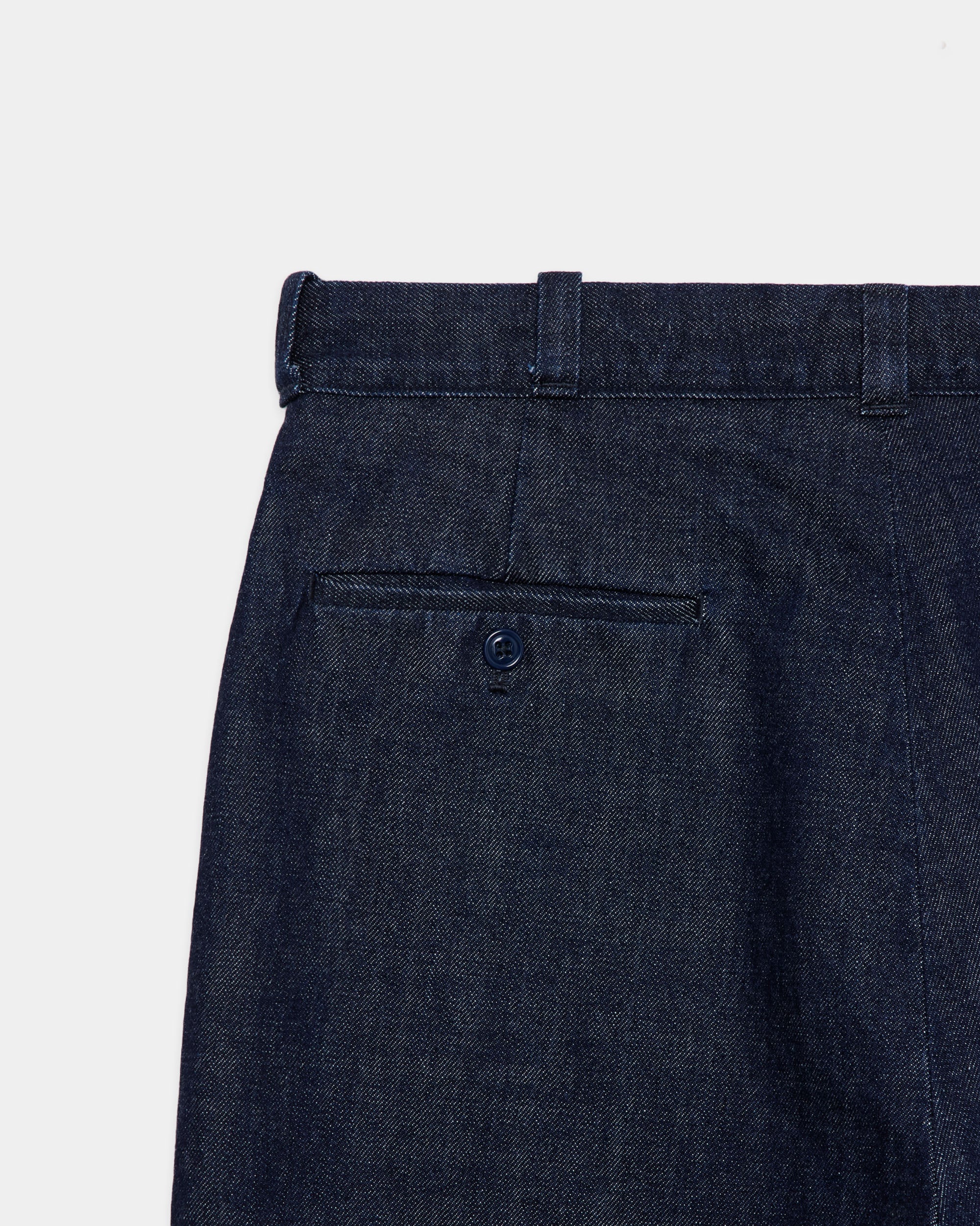 Organic Cotton 13.5oz Selvedge Denim / U.S. Army Trousers, Indigo O.W