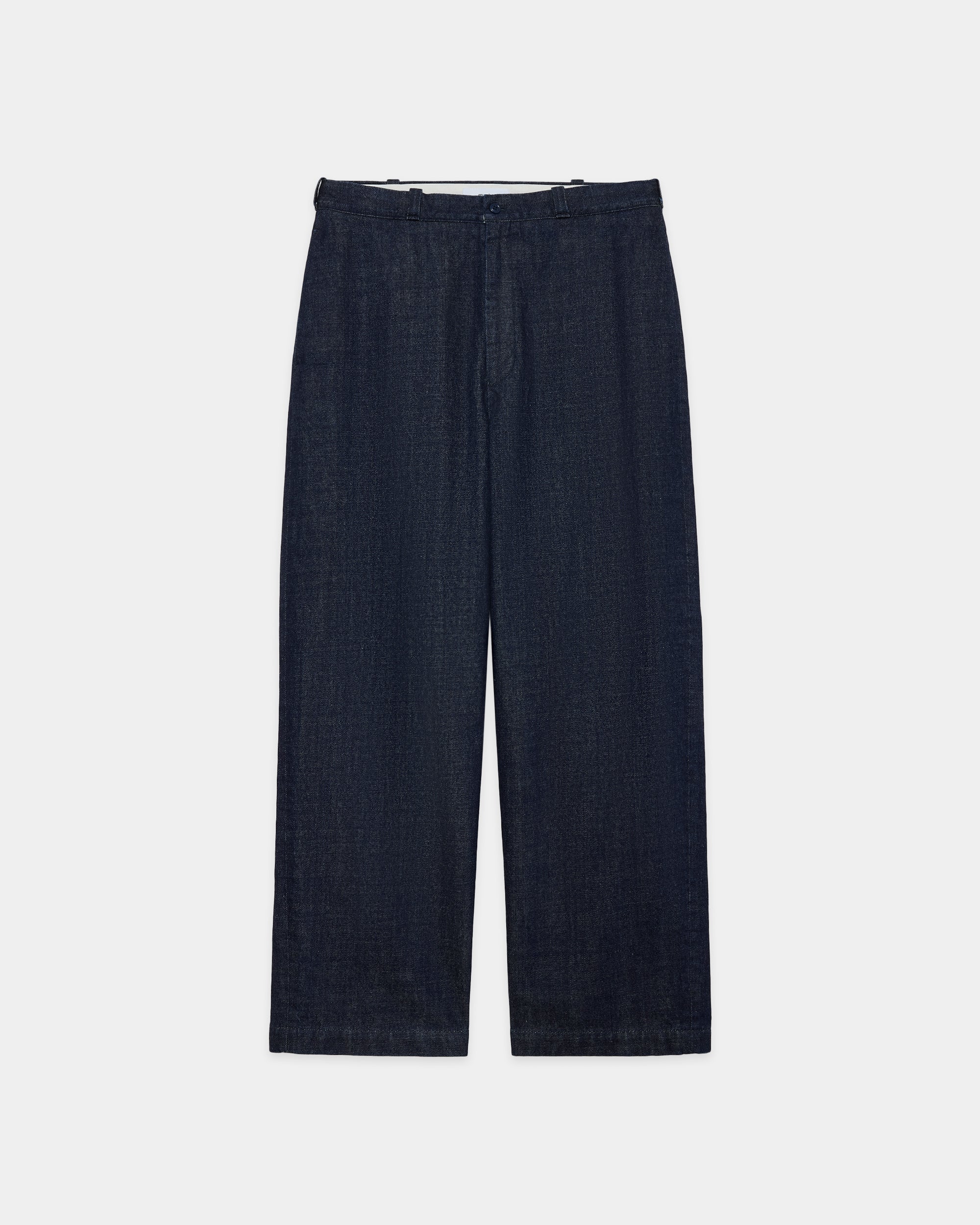 Organic Cotton 13.5oz Selvedge Denim / U.S. Army Trousers, Indigo O.W