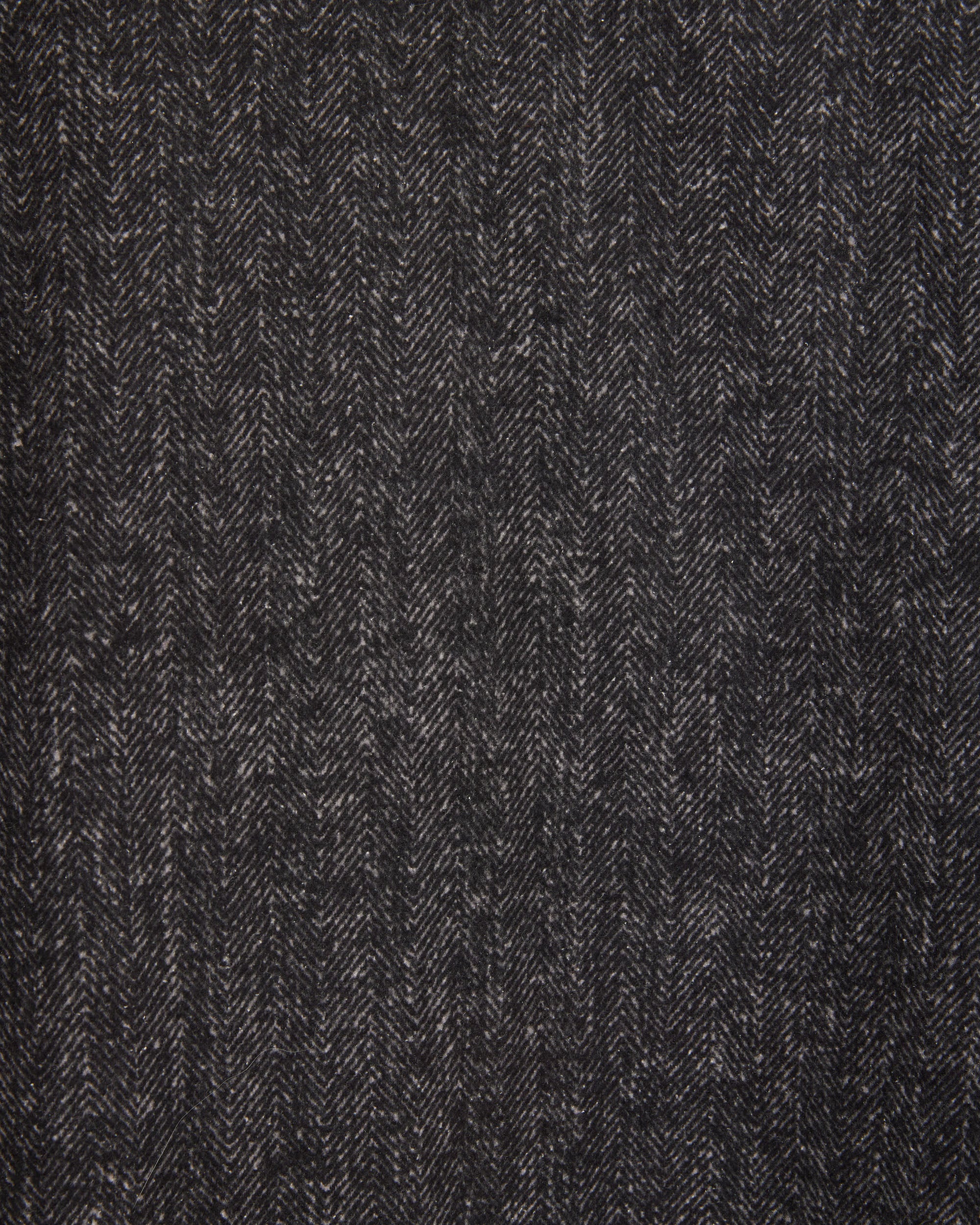 ヘビーシルクフランネル /  ショールカラーコート, Herringbone