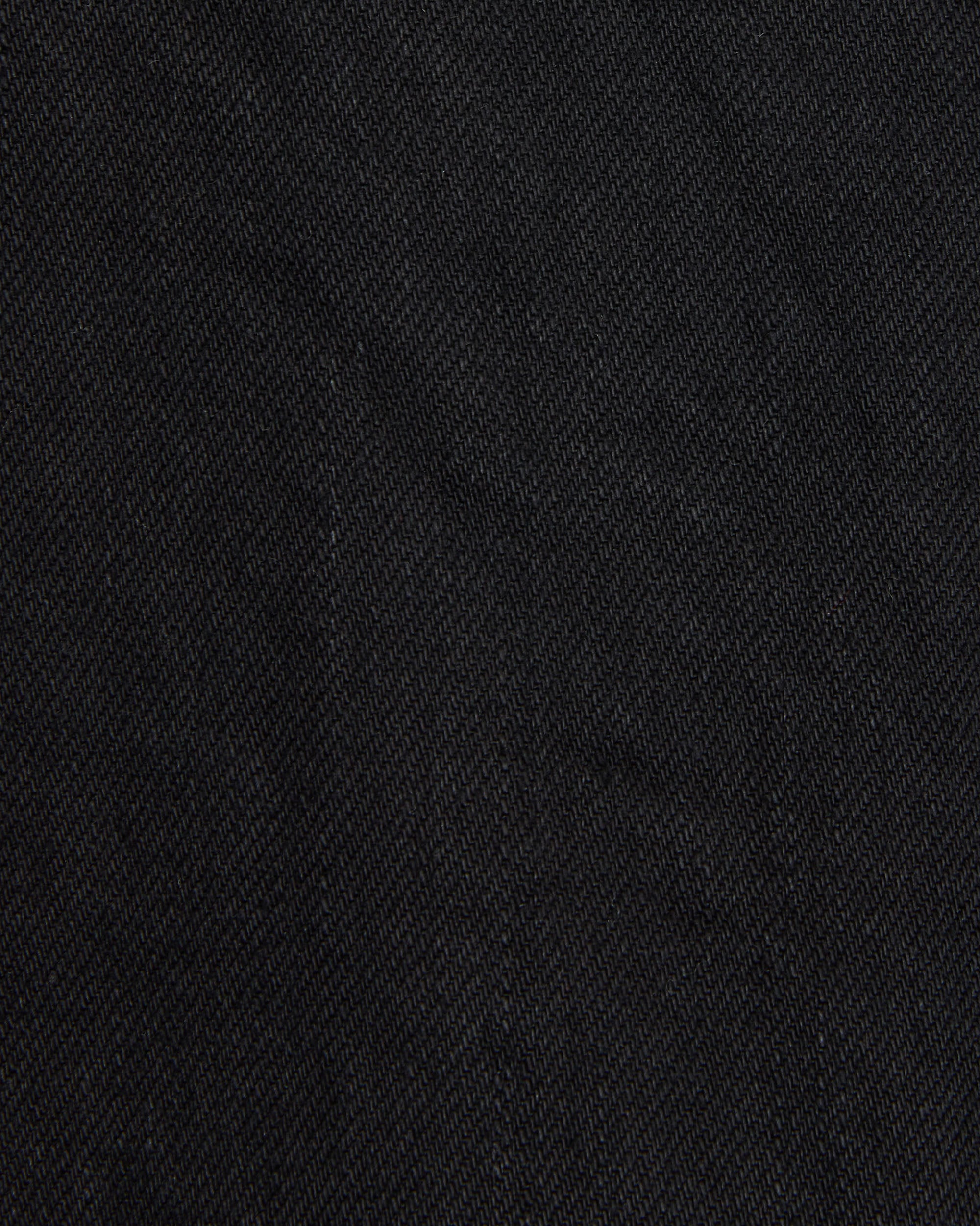 オーガニックコットン 12oz デニム / ライダージャケット, Black