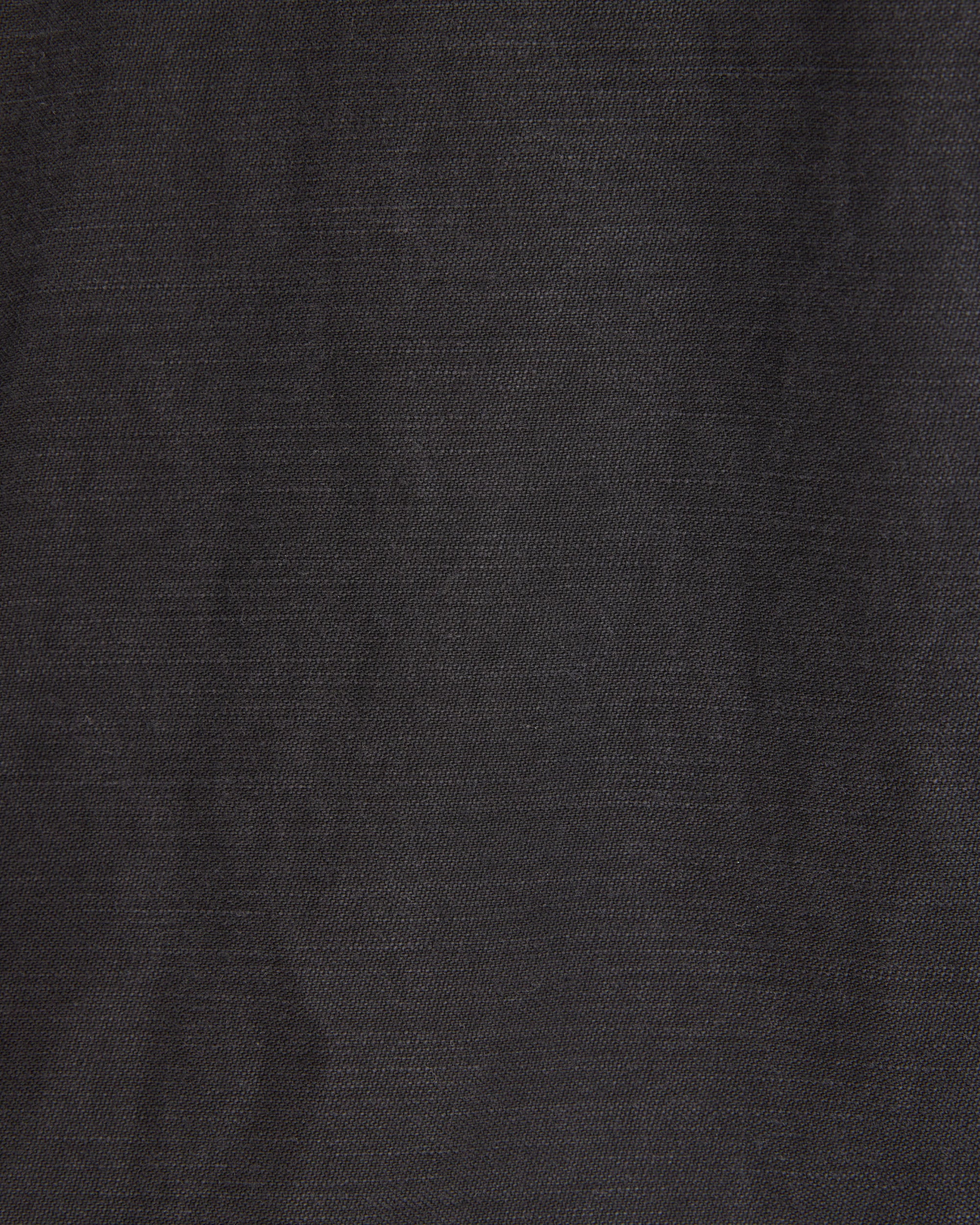 Organic Cotton Back Satin / Wide Over Pants, Black